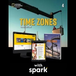 Time Zones 3E Level 4 Spark Platfrom, Instant Access (код доступу)