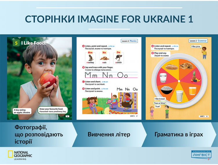 Сторінки Imagine for Ukraine 1