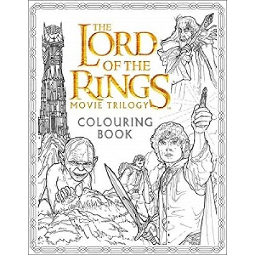 Tolkien The Lord of the Rings Movie Trilogy Colouring Book