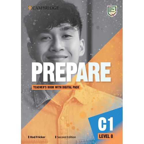 Prepare! Updated 2nd Edition Level 8 TB with Digital Pack
