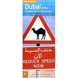 Rough Guide Map Dubai & UAE