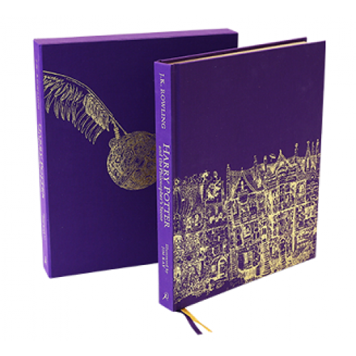 Harry Potter 1 Philosopher's Stone Deluxe Illustrated Slipcase Edition