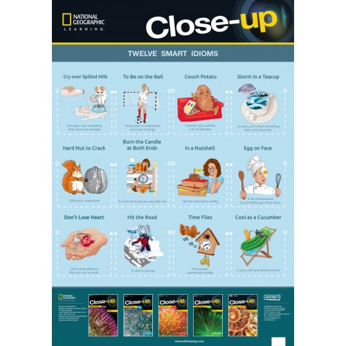 Close-Up Twelve Smart Idioms Poster