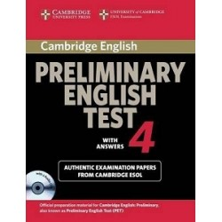 Cambridge PET 4 Self-study Pack