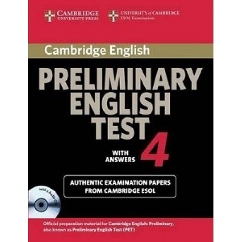 Cambridge PET 4 Self-study Pack