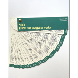 English Irregular Wheel (Віяло: 100 неправильних дієслів)