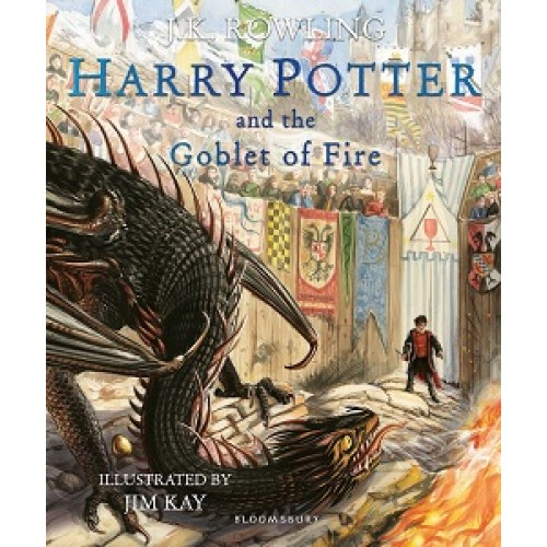 Harry Potter 4 Goblet of Fire Illustrated Edition [Paperback]