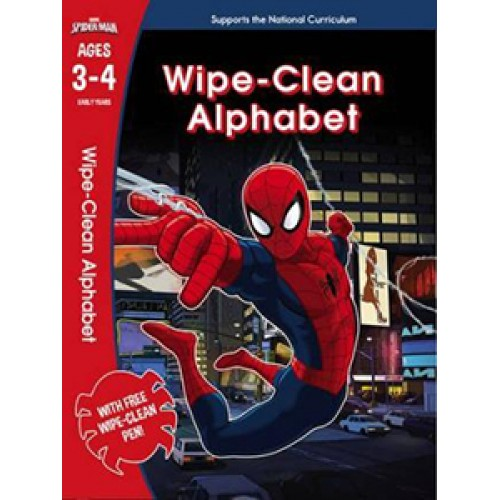 Spider-Man: Wipe-Clean Alphabet Ages 3-4