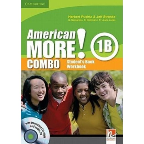 American More! Combo 1B SB+WB with Audio CD&CD-ROM