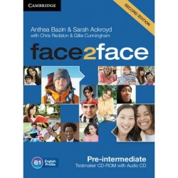 Face2face 2nd Edition Pre-intermediate Testmaker CD-ROM and Audio CD
