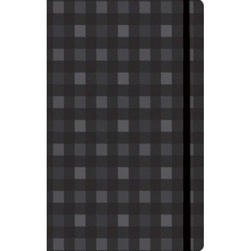 Everyday Journal: Black Plaid Essential