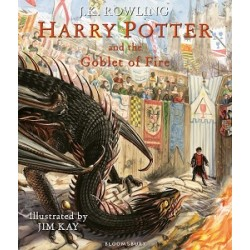 Harry Potter 4 Goblet of Fire Illustrated Edition [Hardcover]