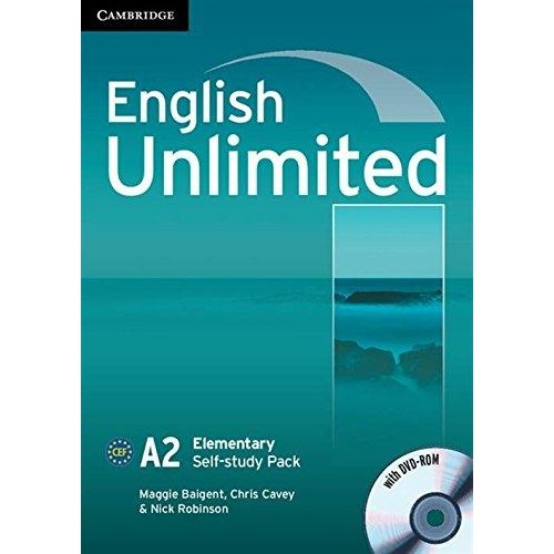 English Unlimited Elementary Self-study Pack (WB with DVD-ROM)
