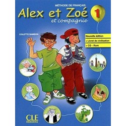 Alex et Zoe Nouvelle 1 Livre de L`eleve + Livret de civilisation + CD-ROM