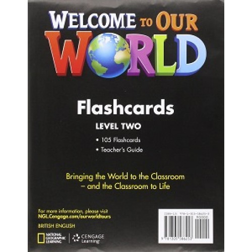 Welcome to Our World 2 Flashcards (pack of 105)