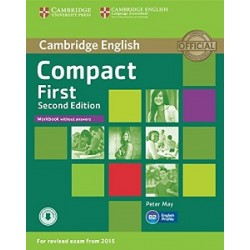 Compact First 2nd Edition Workbook without answers with audio