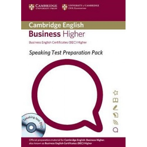 Speaking Test Preparation Pack for BEC Higher Paperback with DVD