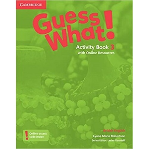 Guess What! Level 3 Activity Book with Online Resources