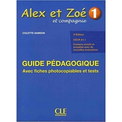 Alex et Zoe 1 Guide pedagogique