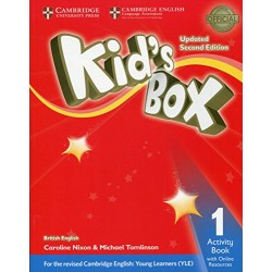 Kid's Box Updated 2nd Edition 1 Activity Book with Online Resources