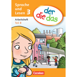 der die das - 3 Arbeitsheft  A/B, 2 Hefte