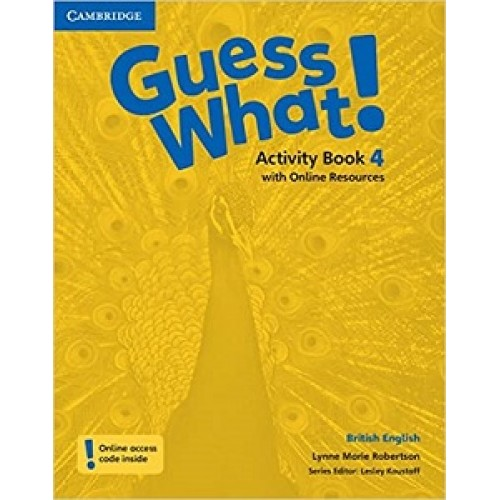 Guess What! Level 4 Activity Book with Online Resources