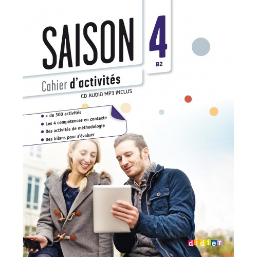 Saison 4 Cahier d'exercices + CD