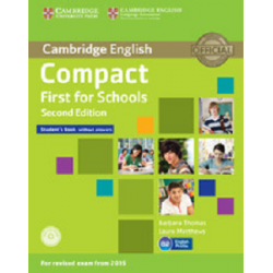 Compact First for Schools 2nd Edition Student's Book without answers with CD-ROM