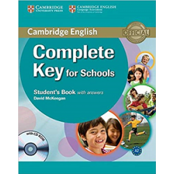 Complete Key for Schools Student's Book with answers with CD-ROM 