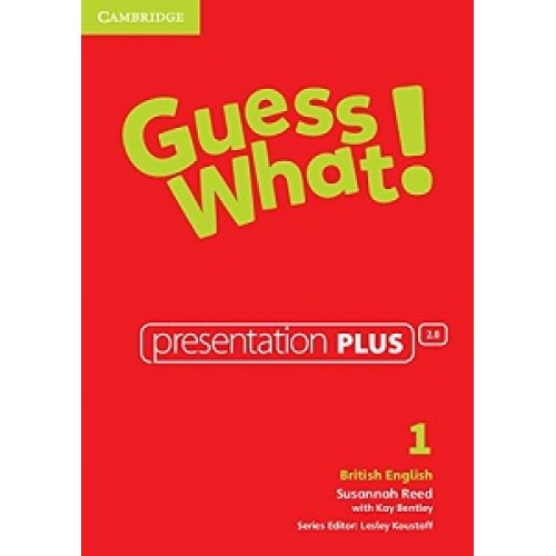 Guess What! Level 1 Presentation Plus DVD-ROM