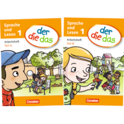 der die das - 1 Arbeitsheft  A/B, 2 Hefte