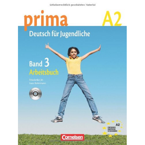 Prima-Deutsch fur Jugendliche 3 (A2) Arbeitsbuch+CD