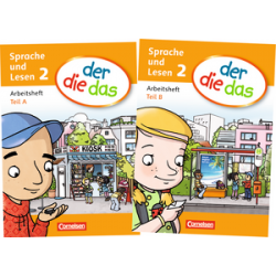 der die das - 2 Arbeitsheft  A/B, 2 Hefte