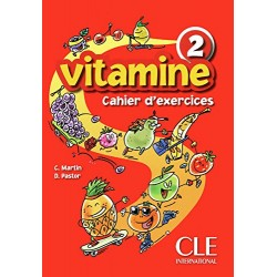 Vitamine 2 Cahier d`exercices + CD audio + portfolio