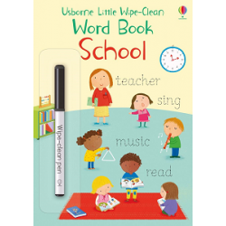 Little Wipe-Clean Word Book: School