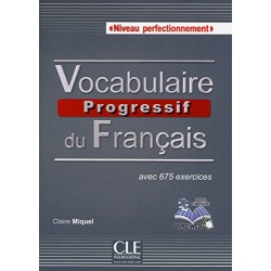 Vocabulaire Progr du Franc Perfectionnement Livre + CD audio