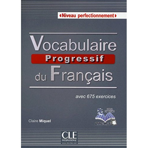 Vocabulaire Progr du Franc 2e Edition Perfectionnement Livre + CD audio