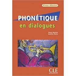 En dialogues Phonetique Debut Livre + CD