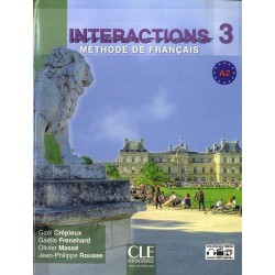 Interactions 3 Livre + Cahier d`exercices + DVD-ROM 