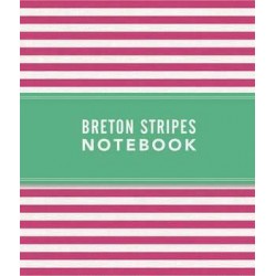 Notebook Breton Stripes Hot Pink 