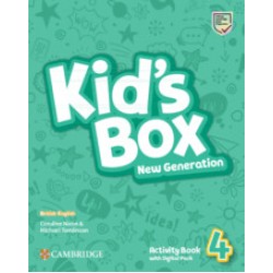 Kid's Box New Generation 4 Activity Book with Digital Pack
