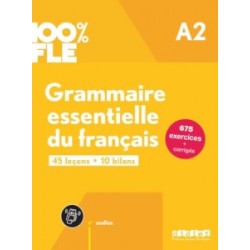 100% FLE A2 Grammaire essentielle du français Livre + didierfle.app