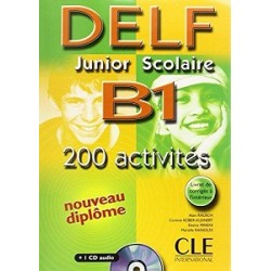 DELF Junior scolaire B1 Livre + corriges + transcriptios + CD