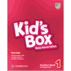 Kid's Box New Generation 1 Teacher's Book with Digital Pack
