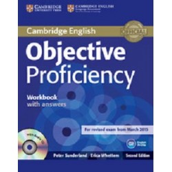 Objective Proficiency Second edition Workbook with answers with Audio CD 