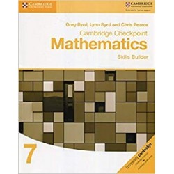 Cambridge Checkpoint Mathematics 7 Skills Builder Workbook