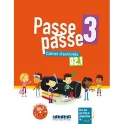 Passe-passe 3 A2.1 Cahier d'activités + CD mp3