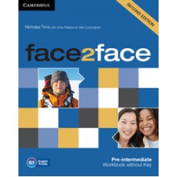 Face2face 2nd Edition Pre-intermediate Workbook without Key