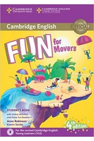 Fun for 4th Edition Movers Student's Book with Online Activities with Audio and Home Fun Booklet 4