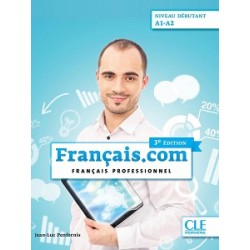 Francais.com 3e Edition Debutant Livre de l'eleve + DVD